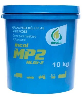 Graxa Incol MP2 NLGI-2 - Balde 10kg