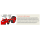 Plantadeira 4 linhas Plm Marca Kuhn  Plantadeira mecânica portada para plantio direto