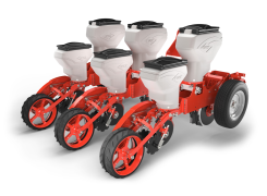 Plantadeira Agrícola   4 linhas Plm Marca Kuhn  Plantadeira mecânica portada para plantio direto