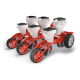 Plantadeira 4 linhas Plm Marca Kuhn  Plantadeira mecânica portada para plantio direto