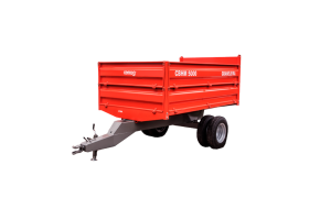 Carreta Agrícola Metalica Hidráulica 5T Graneleira - Cemag - Eixo Tandem/Rodado Simples: Resistência e Eficiência para Transporte Agrícola	